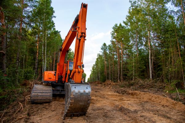 Cost of Backhoe Land Clearing in Layton